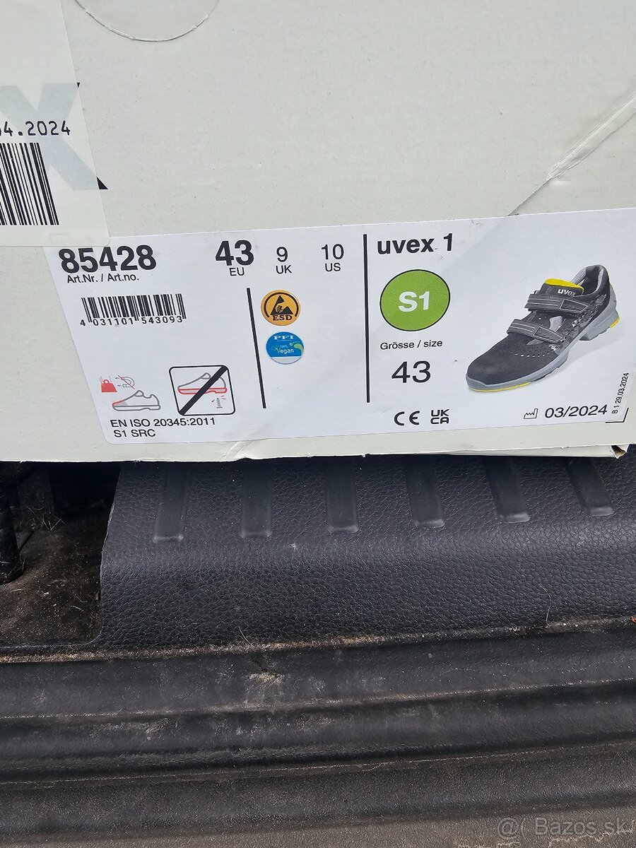 Pracovné topánky uvex - 3