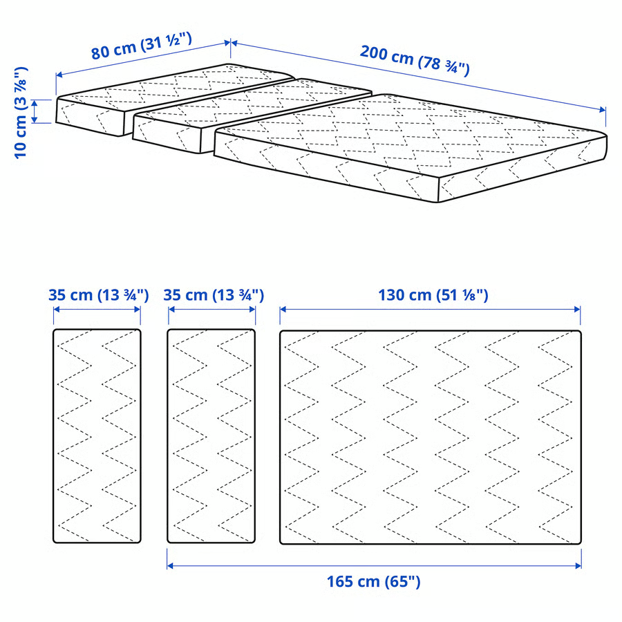 IKEA VIMSIG rastuci matrac - 3