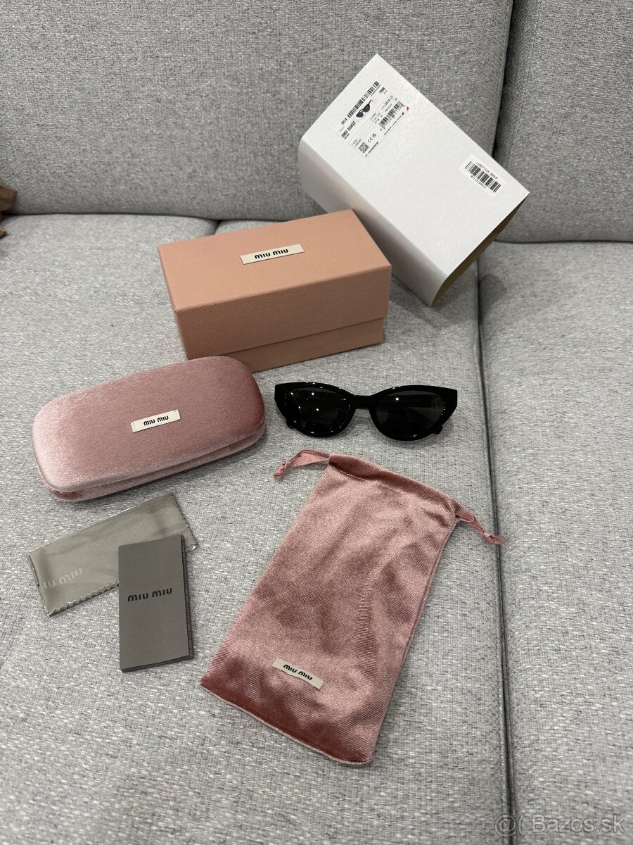 Miu miu dámske slnečné okuliare / nové, komplet balenie - 3