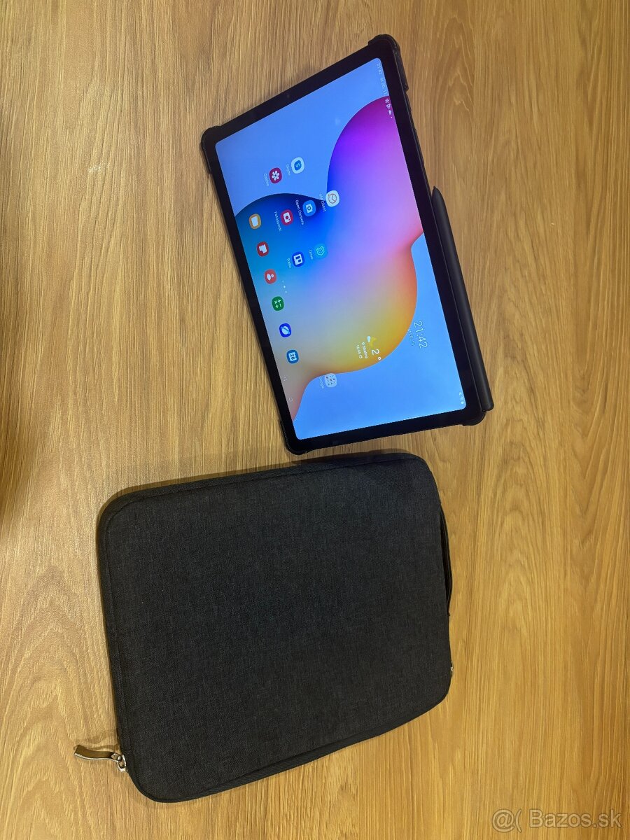 Predám tablet Tab S6 Lite + obal + taška - top stav - 3