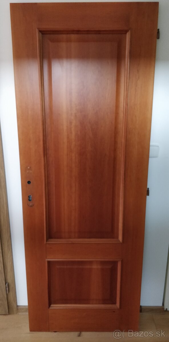 Drevené dvere - dekor čerešňa dyhovaná - 3