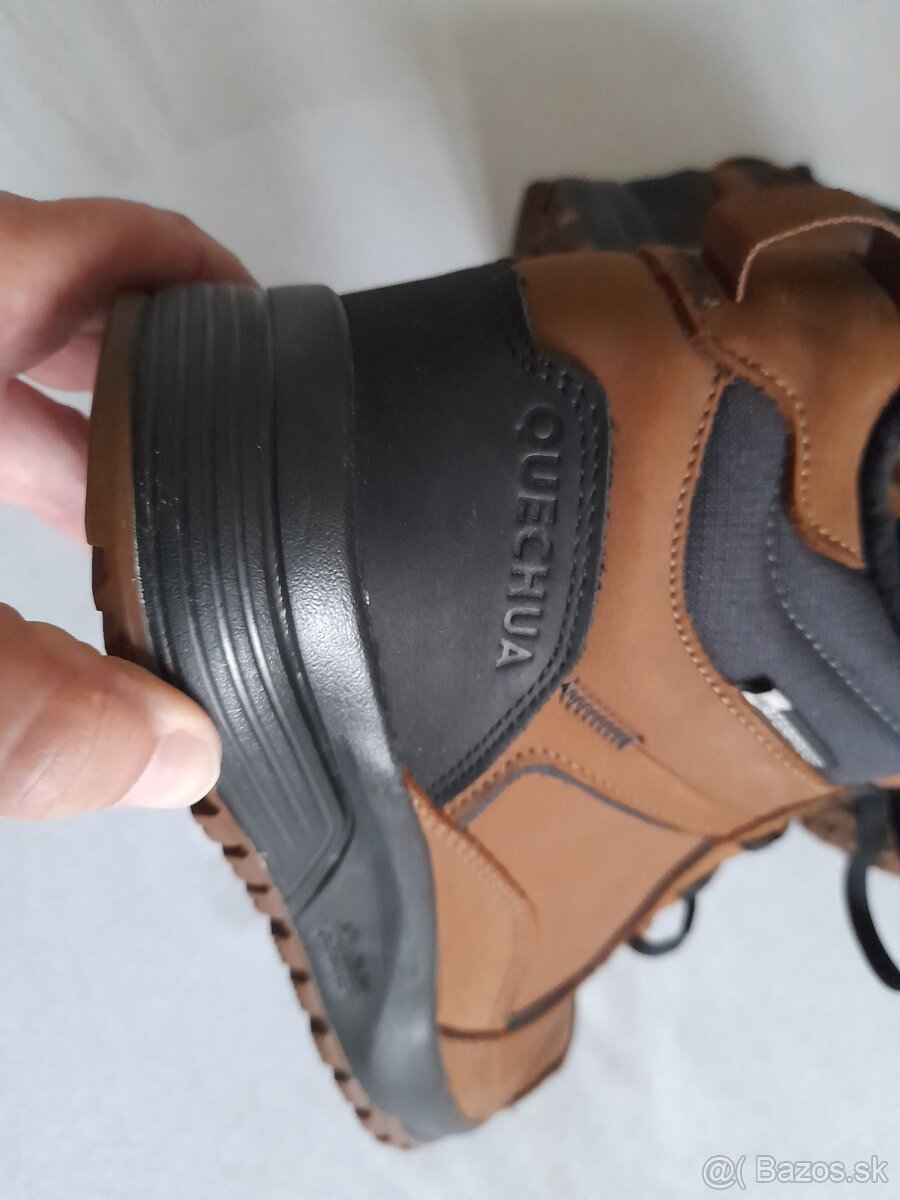 Kožené topánky Quechua, veľkosť 43 - 3