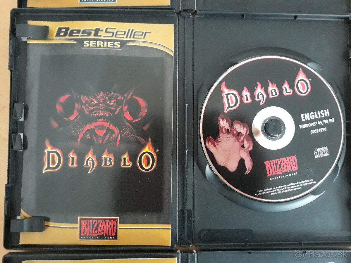 Blizzard Battlechest - Warcraft 1, Diablo 1, Starcraft 2 / a - 3