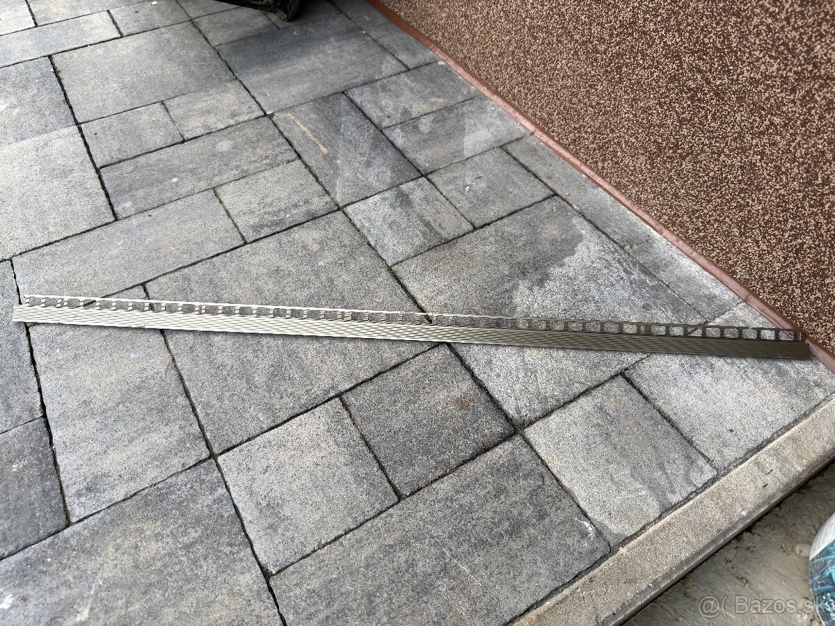 Hliníková schodová lišta - champagne, 99,5cm - 3