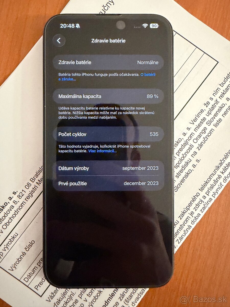 Apple iPhone 15 Pro Max 256gb Top stav - 3