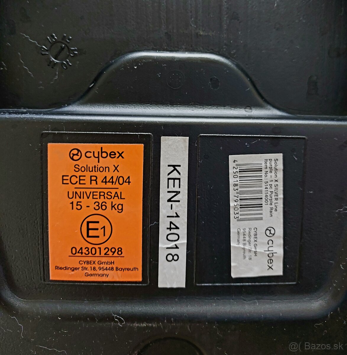 autosedačka Cybex Solution X Silver line - 3