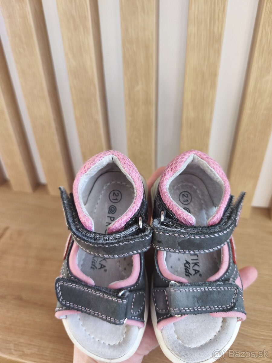 Dievčenské sandále,21 - 3