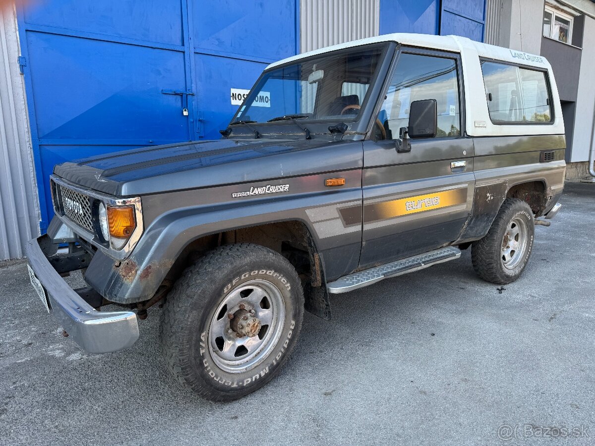 Náhradne diely Toyota Land Cruiser LJ73 LX 2.5td