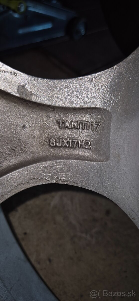 Hliníkové disky 5x114,3 R17 - 3