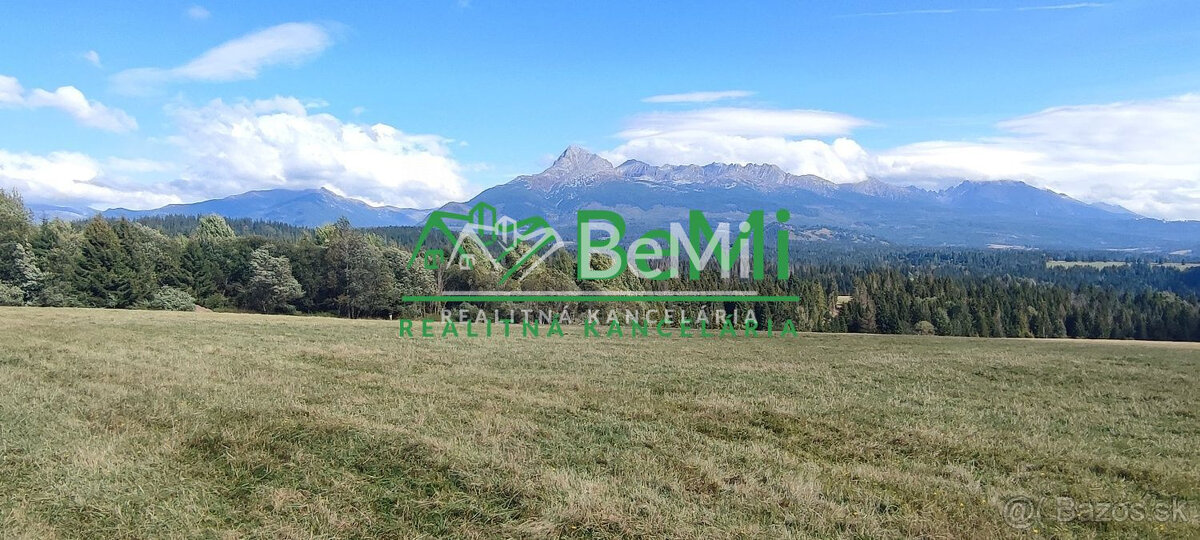 Pozemok s krásnym výhľadom na Kriváň ID: 055-14-STKE - 3