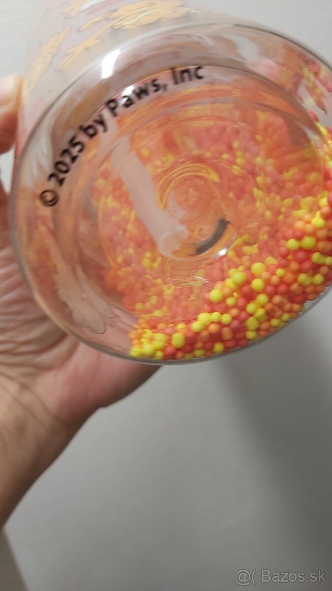 fľaša plastová Carfield na vodu 1L -detský motív -nová - 3