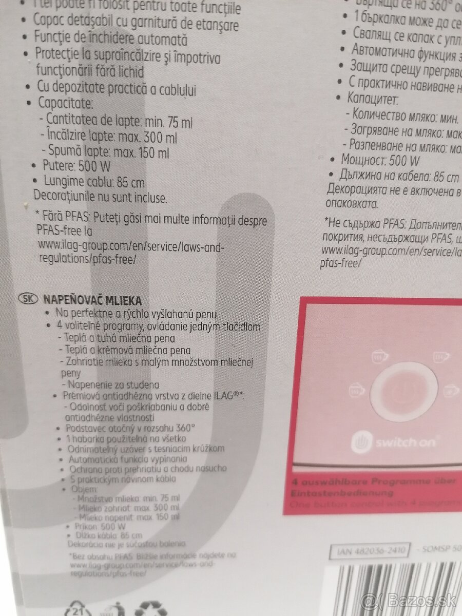 Napenovac Mlieka - 3