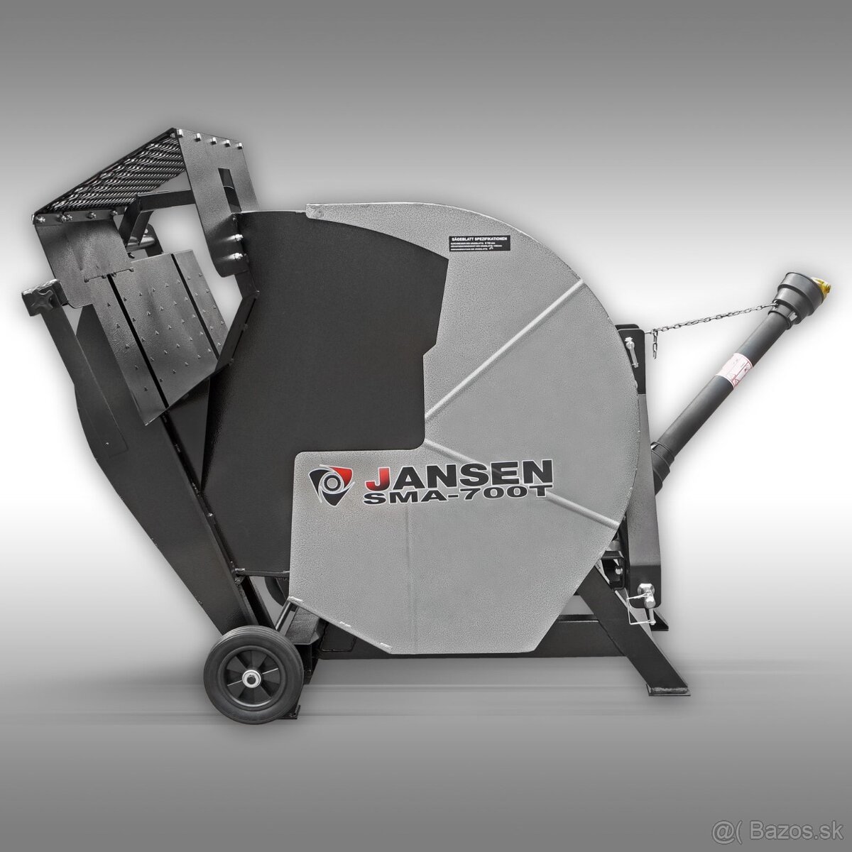 Jansen SMA-700T Cirkulár, kotúčová píla na taktor, 700mm čep - 3