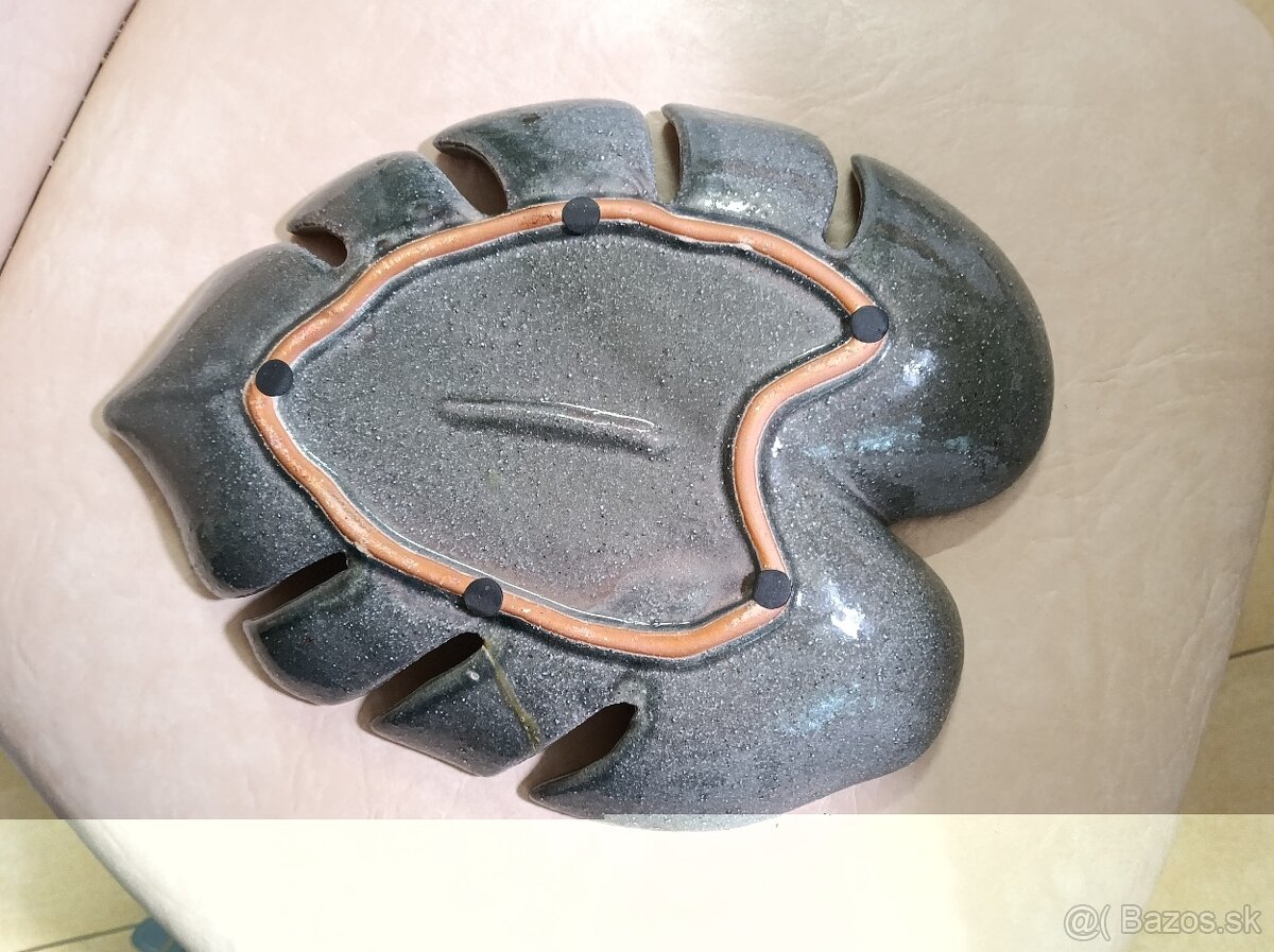 Keramická misa - list - 3