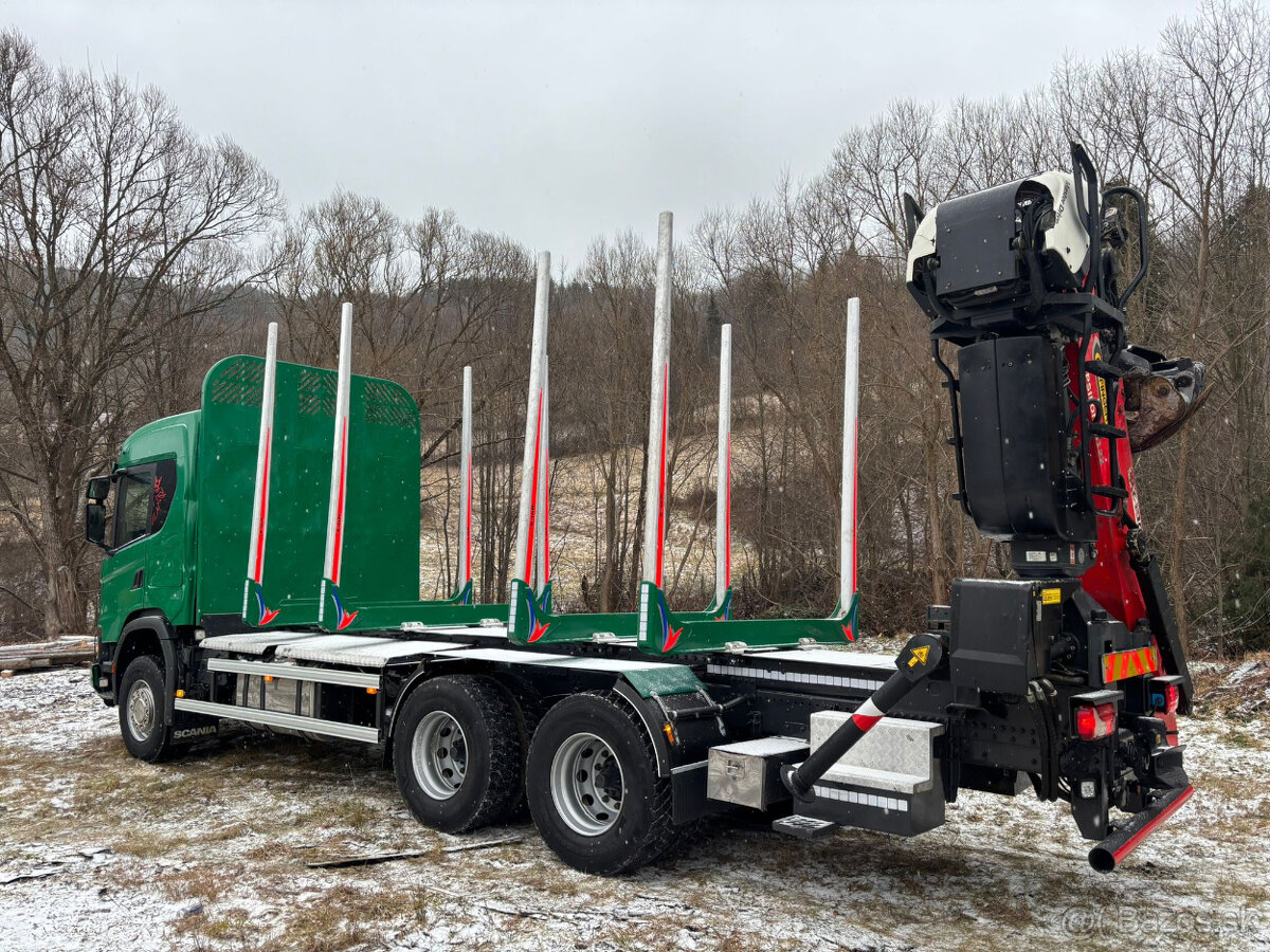 Scania G500 6x4 Lesovoz hydraulicka ruka Epsilon - 3