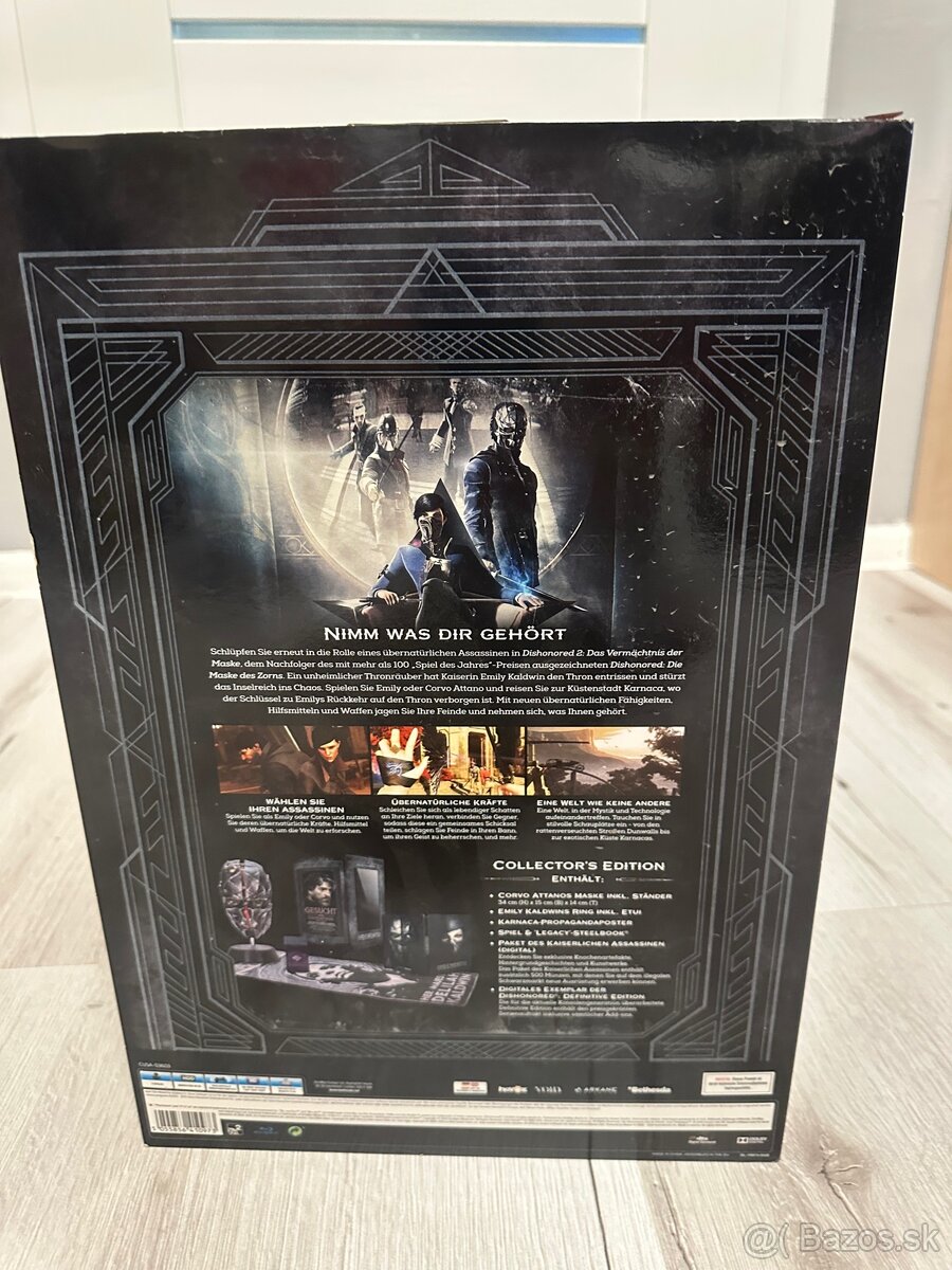 dishonored2 collectors edition ps4 - 3