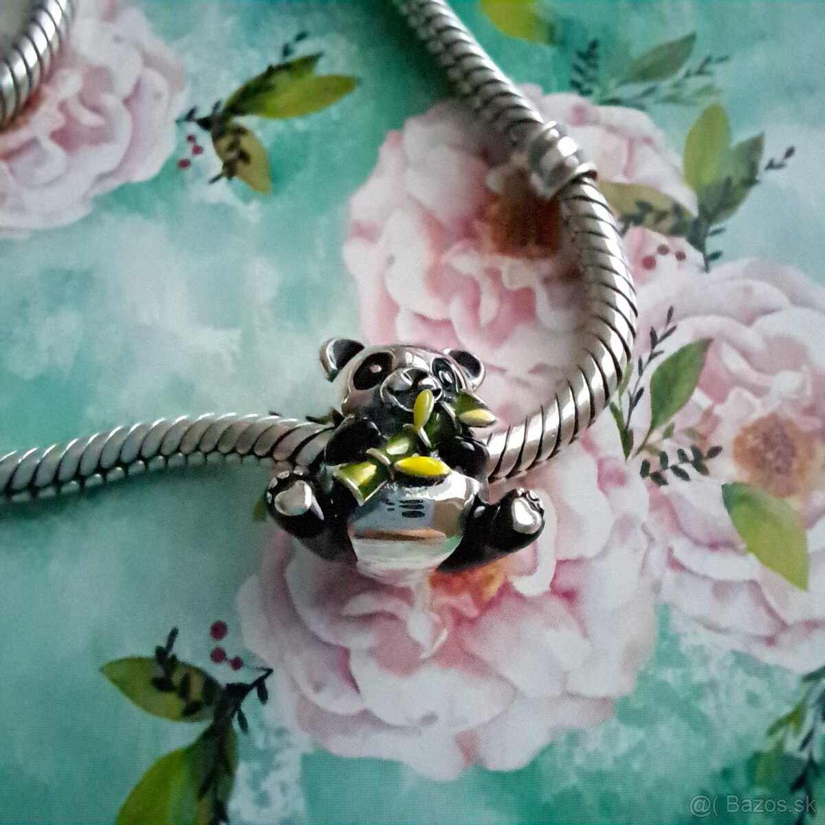 Prívesok Panda a bambus - 3