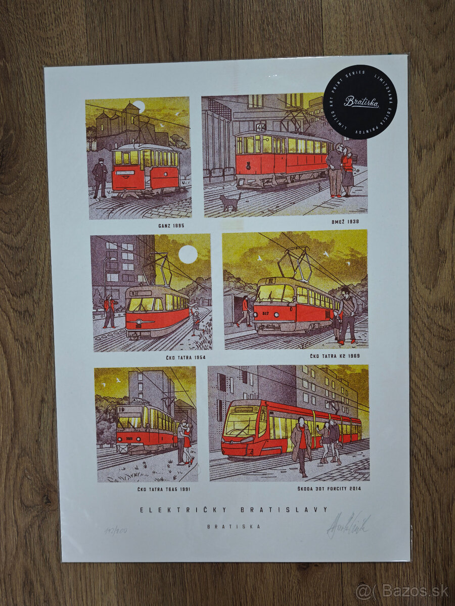 Limitované printy Bratiska - 3