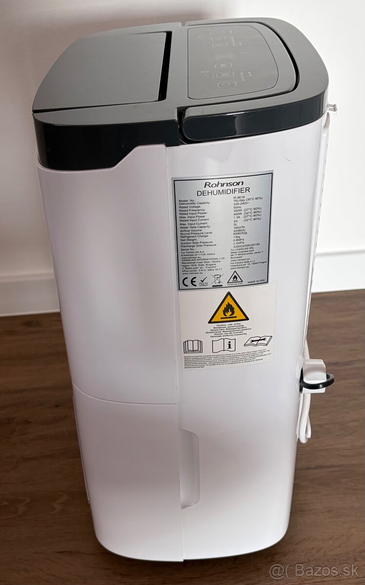 Odvlhčovač Rohnson R-9616 Ionic + Air Purifier - 3