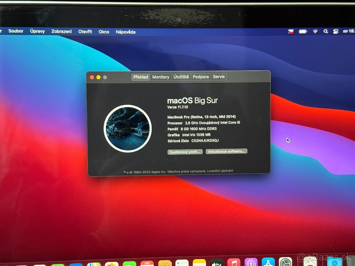 MacBook Pro 13” 2014 Retina - nová baterka - 3