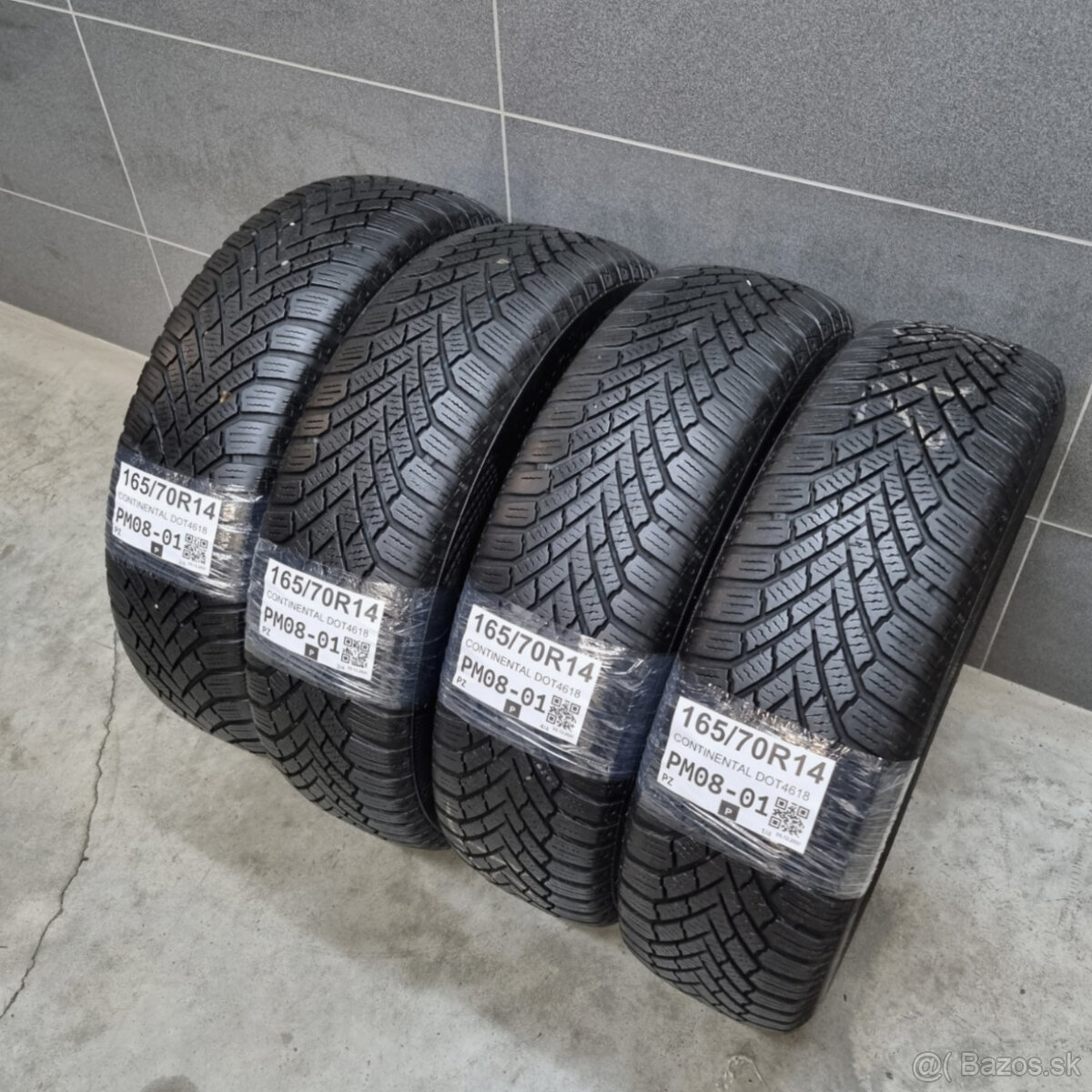 Zimné pneumatiky 165/70 R14 CONTINENTAL - 3