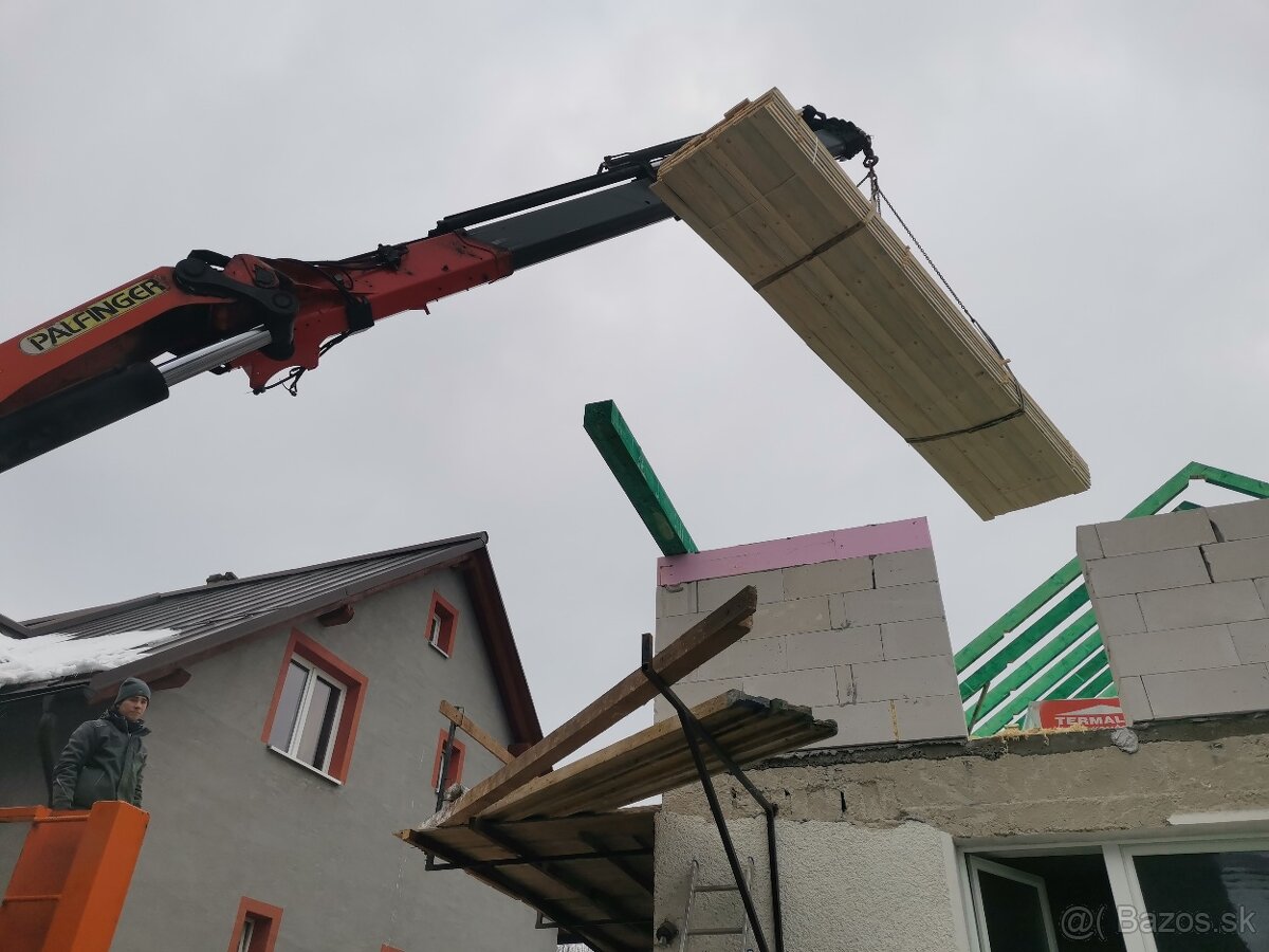 Autodoprava s hydraulickou rukou - 3