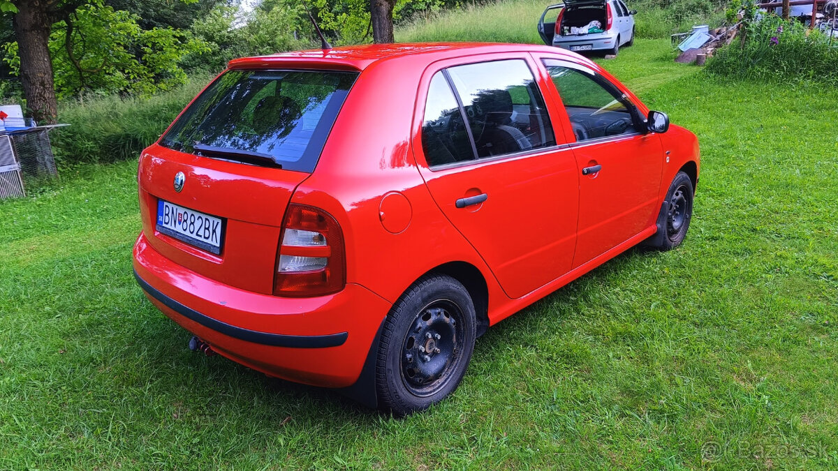 ŠKODA FABIA I, MPI, benzín 44 kW, ťažné (STK a EK 8/2027) - 3
