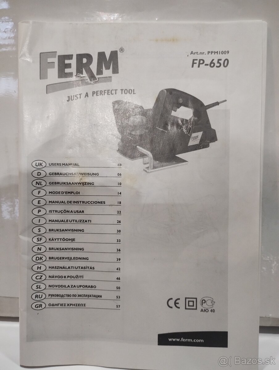 Predám elektrický hoblík - 3