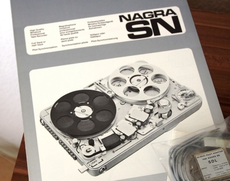 NAGRA SNN FULL TRACK Reel to Reel Spy Tape Recorder Full SET - 3