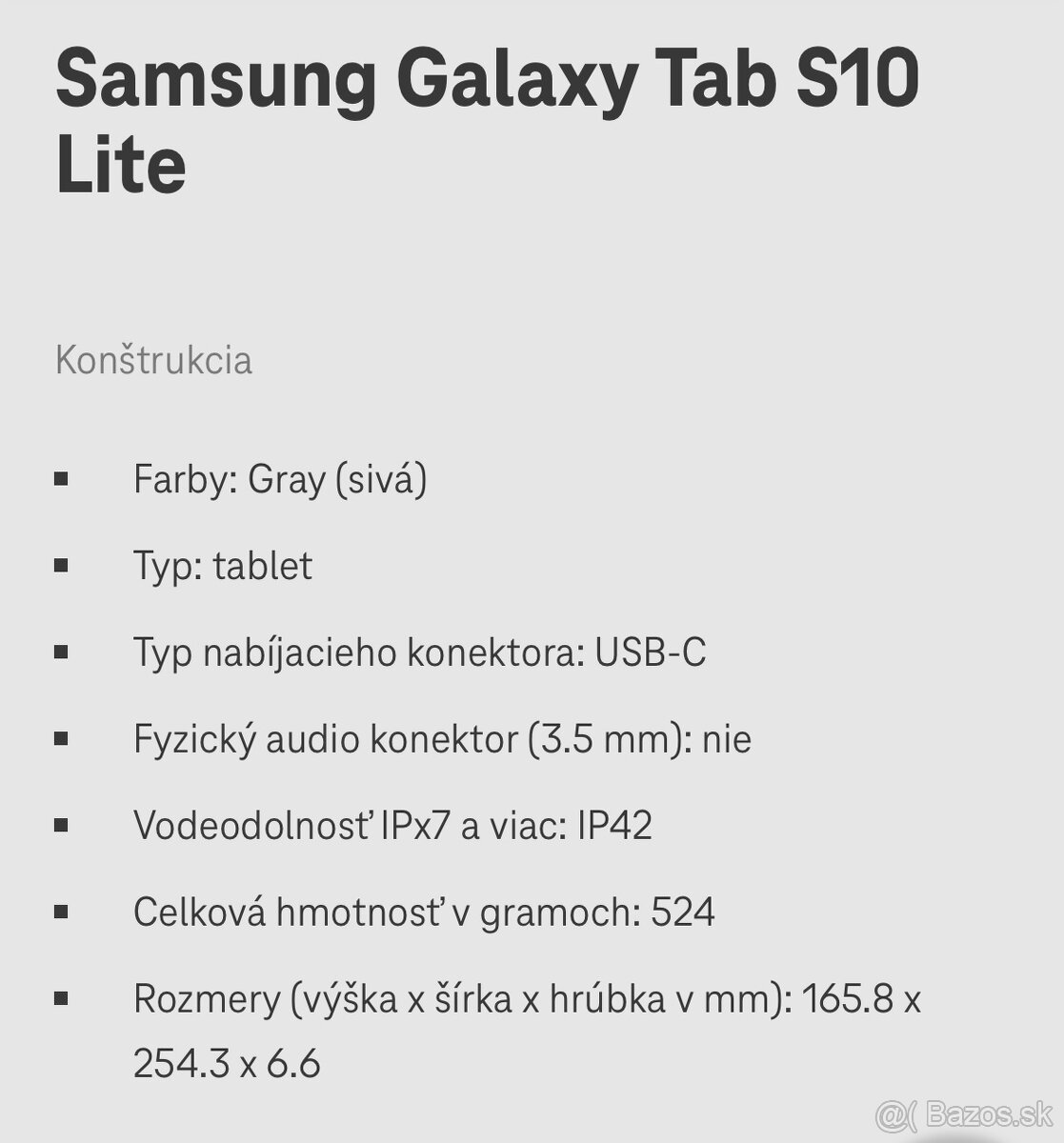 Samsung Galaxy Tab S10 Lite 128GB WiFi - 3