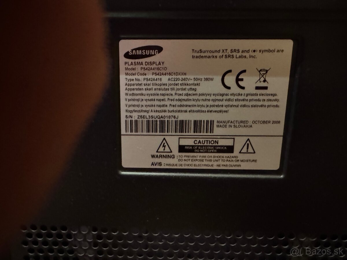 Samsung tv plazma 42 106cm - 3