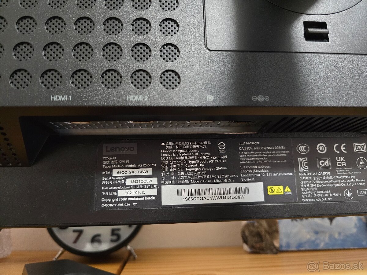 LENOVO Y25G-30 - 3