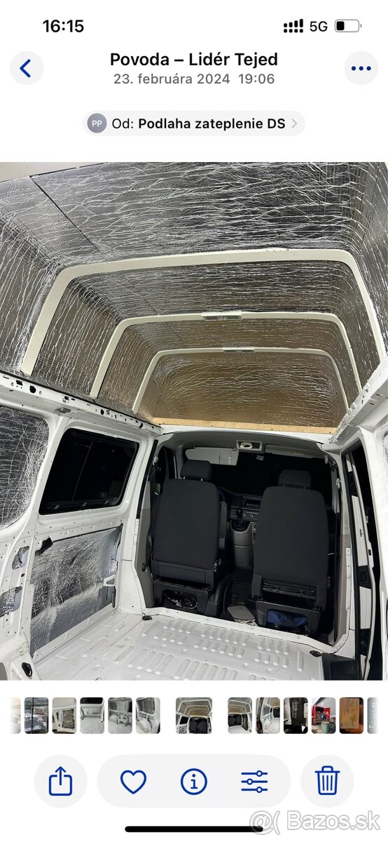 VW transporter T6 , 4x4 Obytná dodavka , camper van - 3