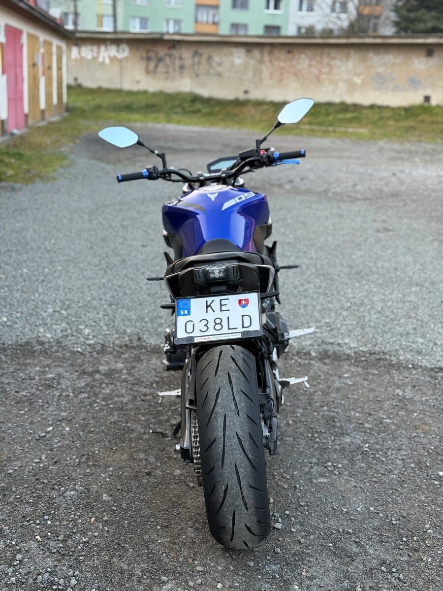 Yamaha MT-09, 2017, 85 kW - 115 koní - 3