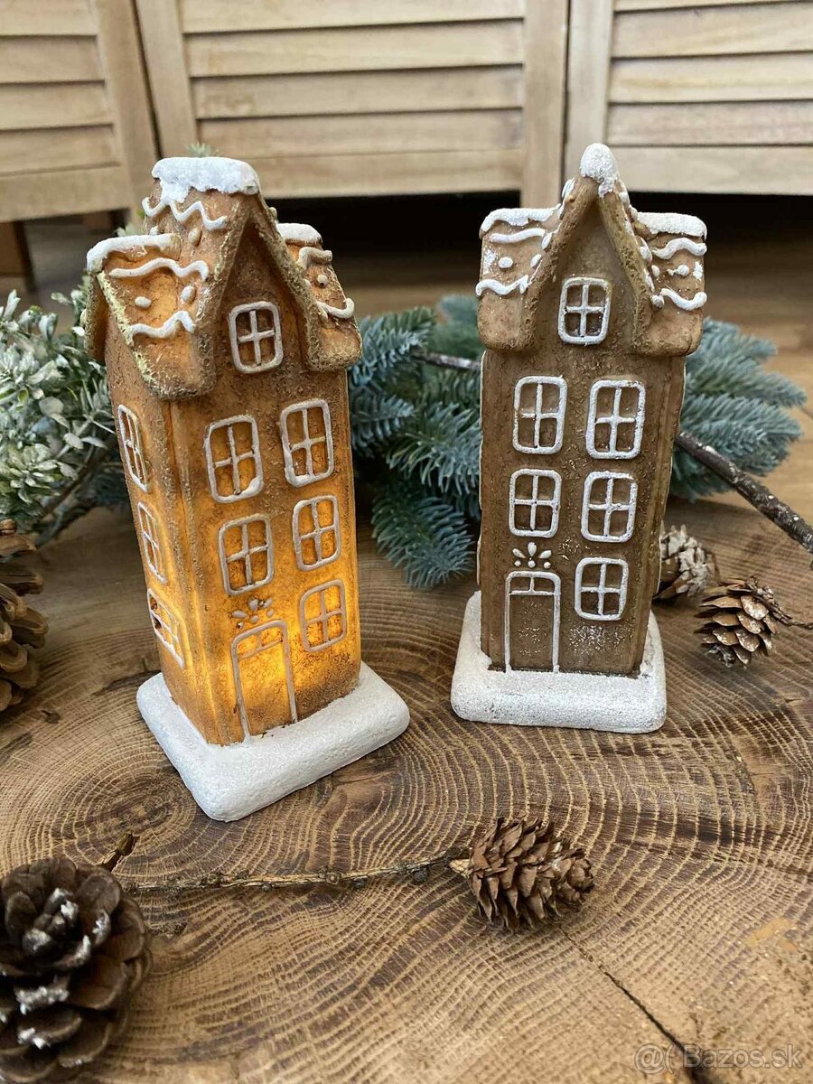 Led perníkový domček vyšší - 3