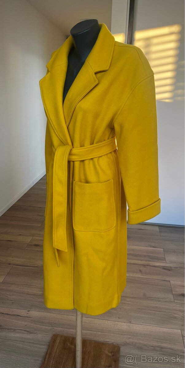 Kabát s prímesou vlny Reserved - 3