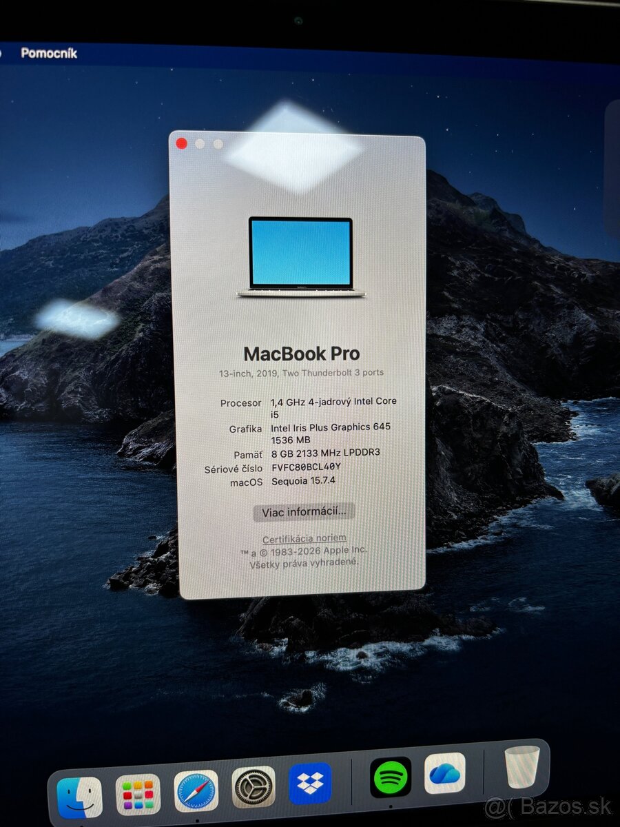 MacBook Pro 13” (128 GB / 8 GB RAM) Touch Bar - 3