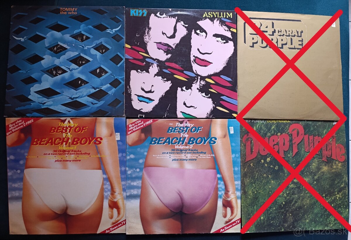 Gramofonové platne LP 1 - 3