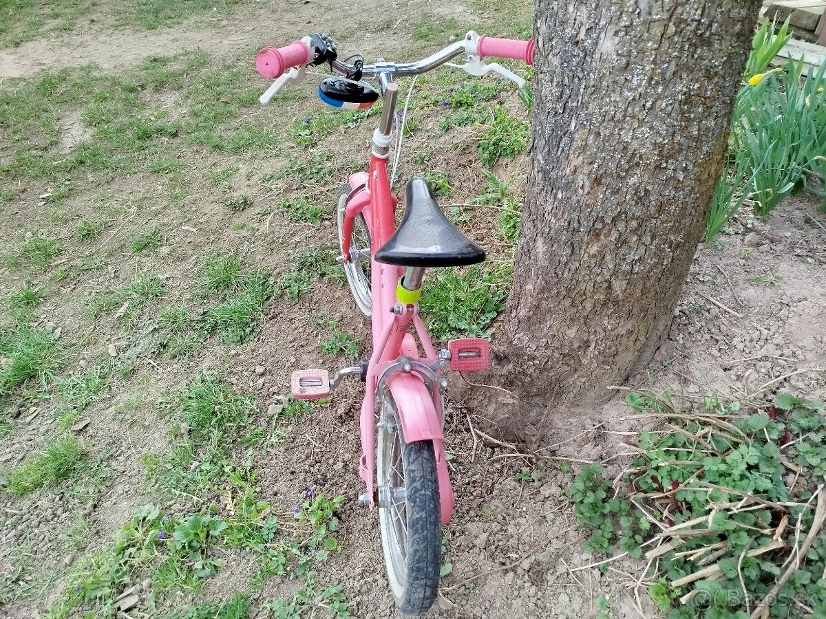 Dievčenský bicykel veľkosť 14 - 3