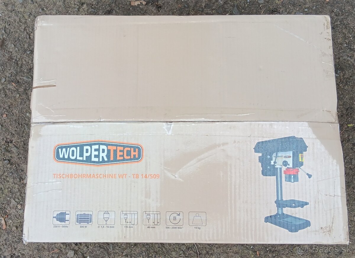 Stolová vŕtačka WOLPERTECH - 3