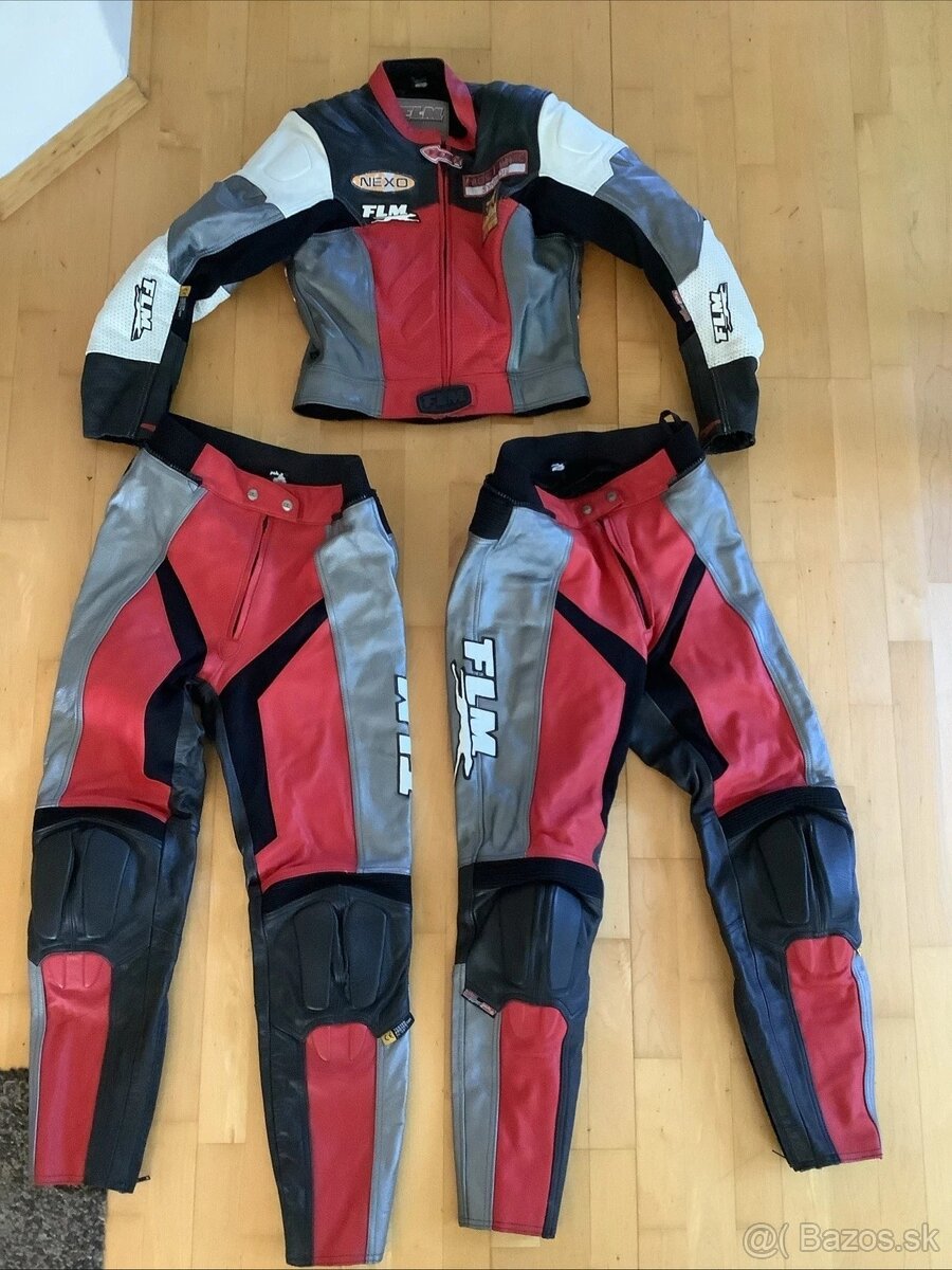 Kožená dámská kombinéza FLM - 3