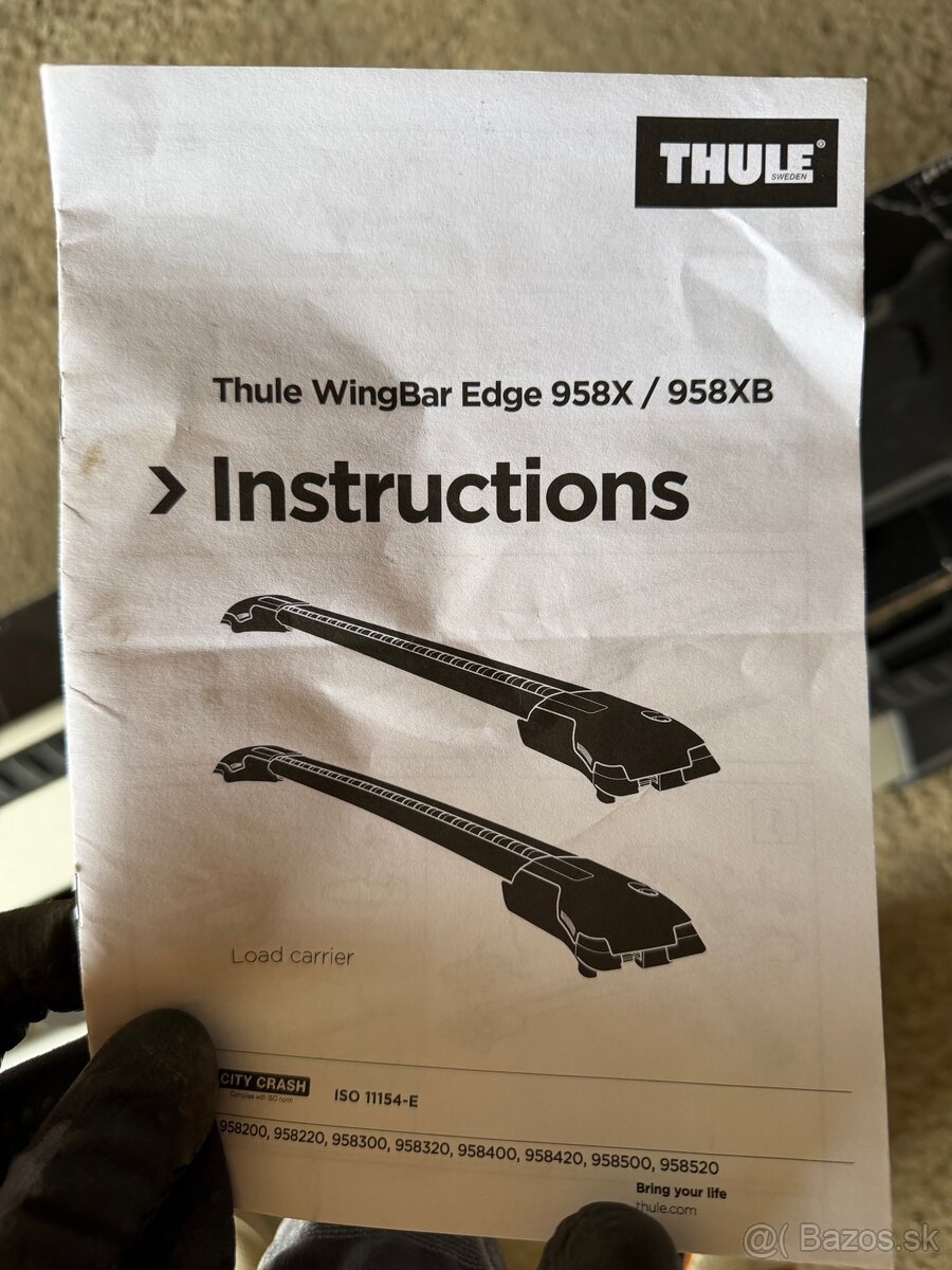 Nosiče Thule WingBar Edge - 3