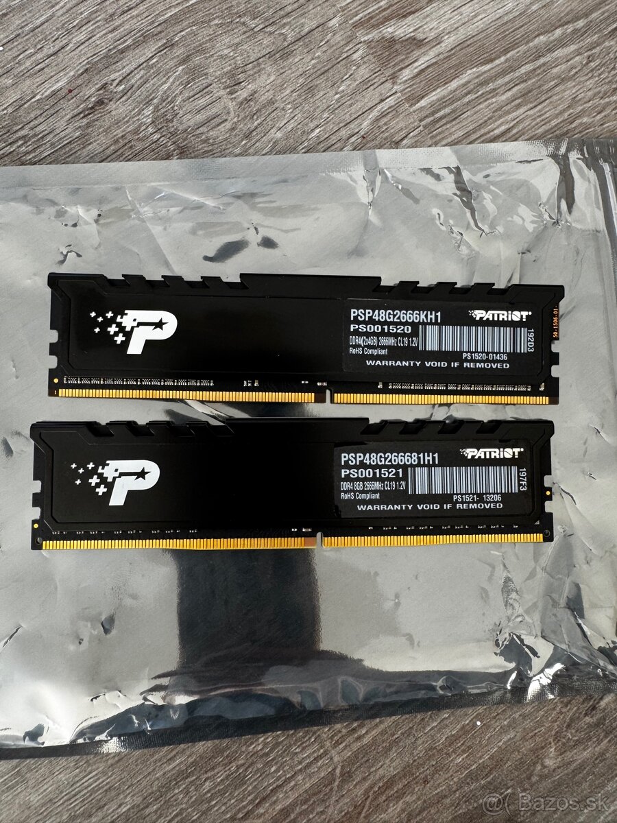 Predám ramky ddr4 8 a 4GB - 3