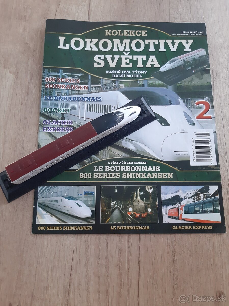 Lokomotívy sveta + časopis v ČR - 3