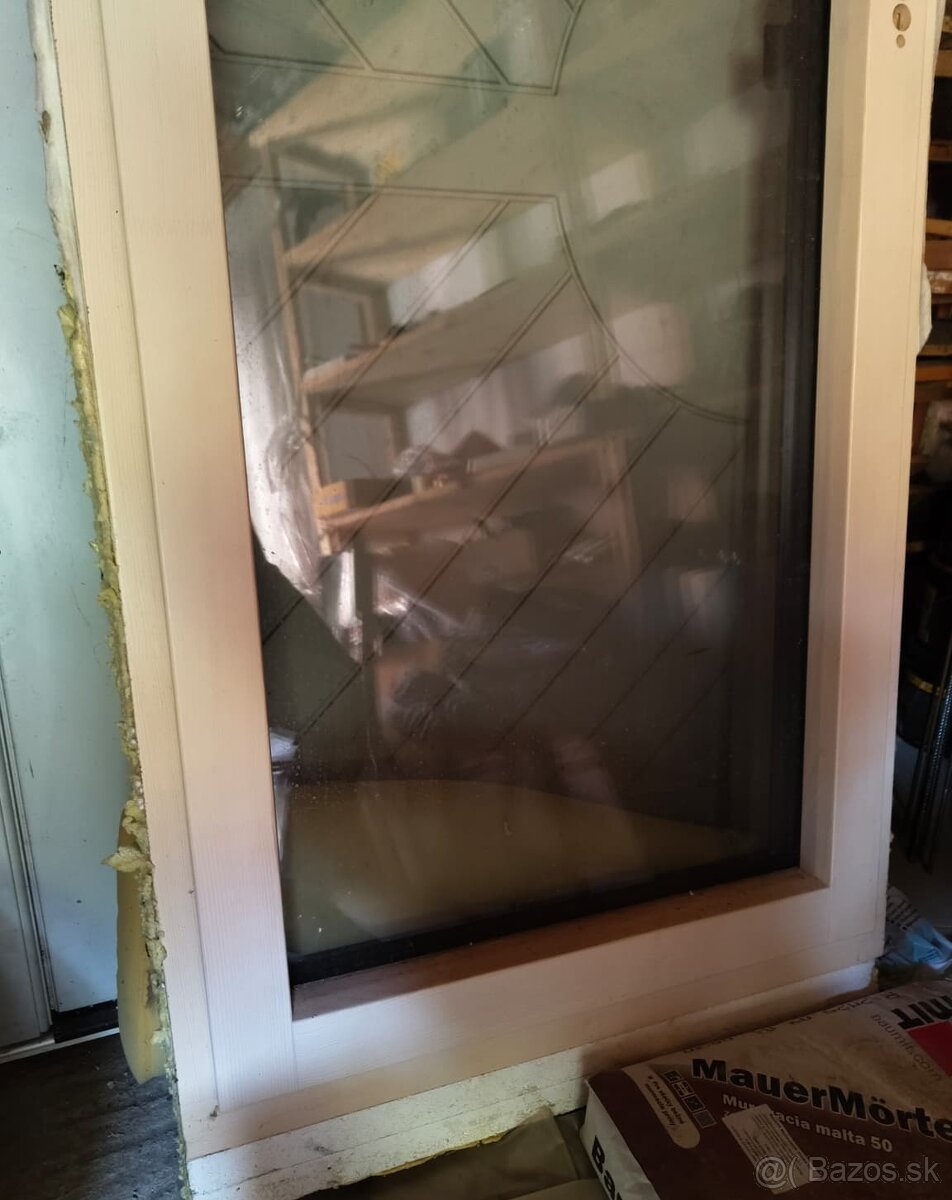 Balkonove dvere 880 x 2300 drevohlinik Mintal - 3