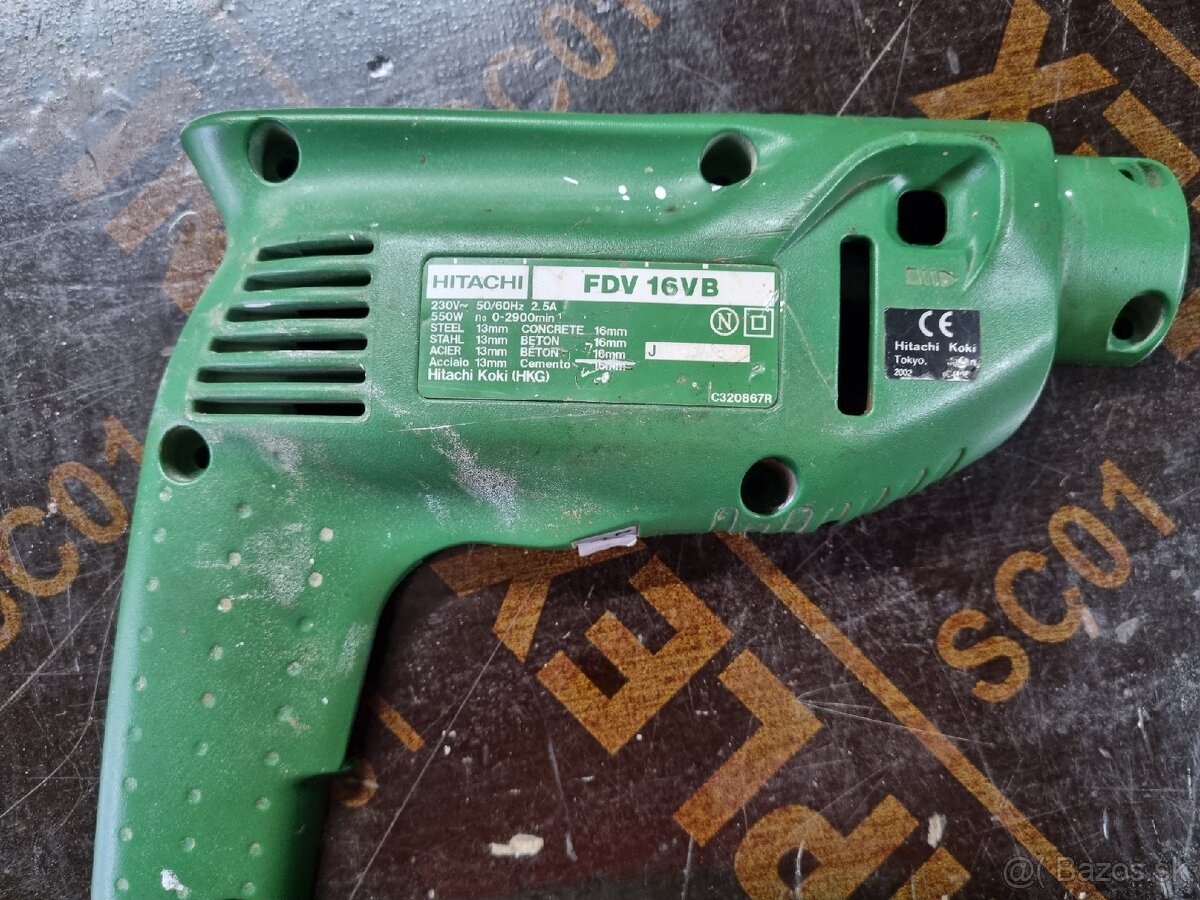Vŕtačka Hitachi na opravu, nd - 3