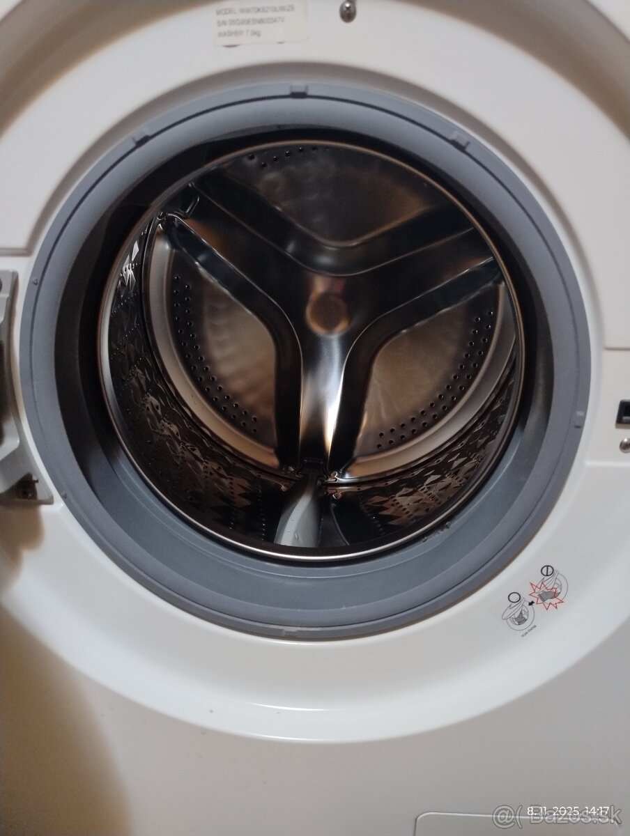 Predám práčku Samsung WW70K5210UW/LE - 3