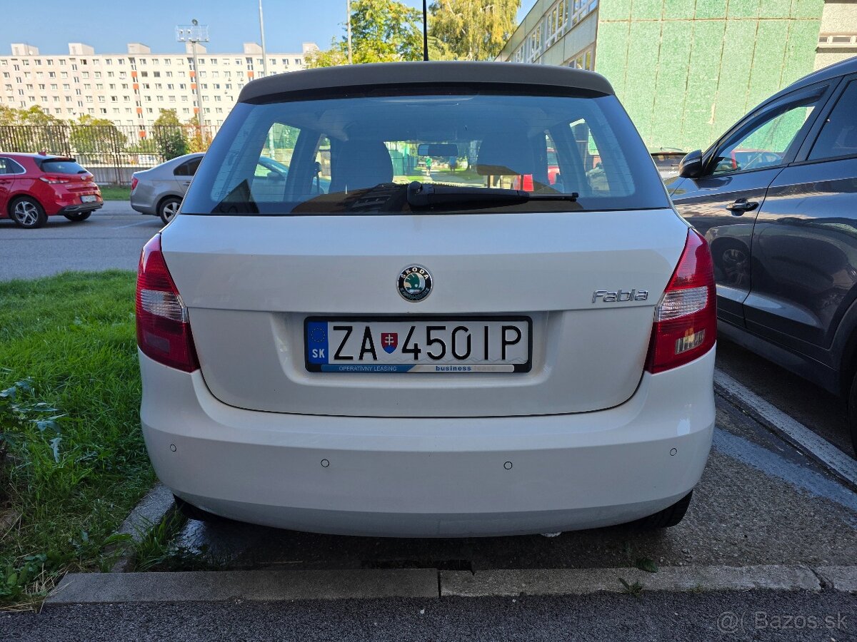 Kufrové piate dvere Škoda Fabia 2 - 3