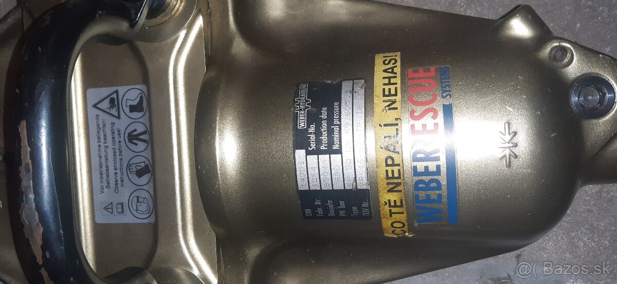 Hydraulická vyprošťovací sada Weber. - 3