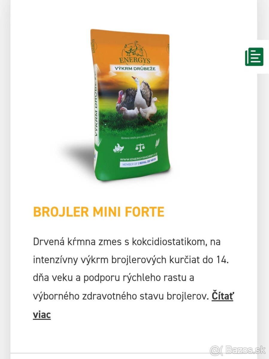 Zmeska pre nosnice,brojlere,vodnú hydinu - 3